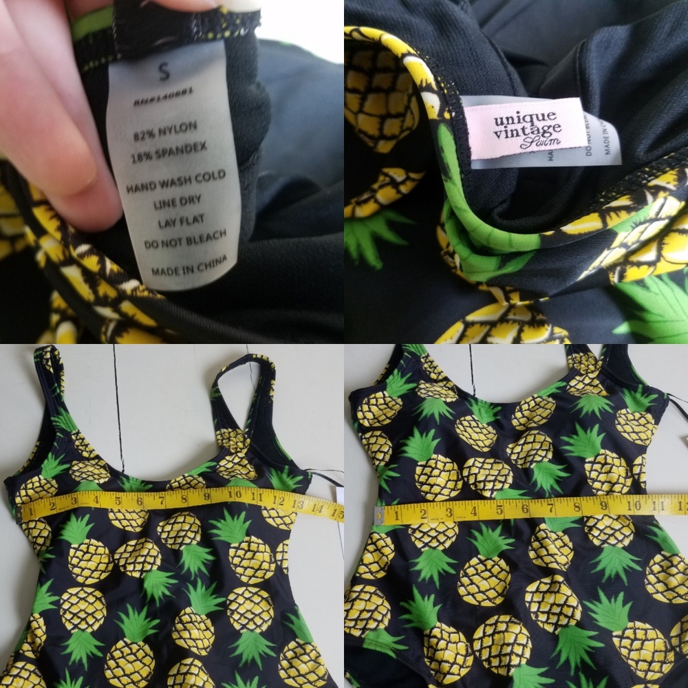 Mrs Parker Pineapple Print Swimsuit - Picture 8 of 8